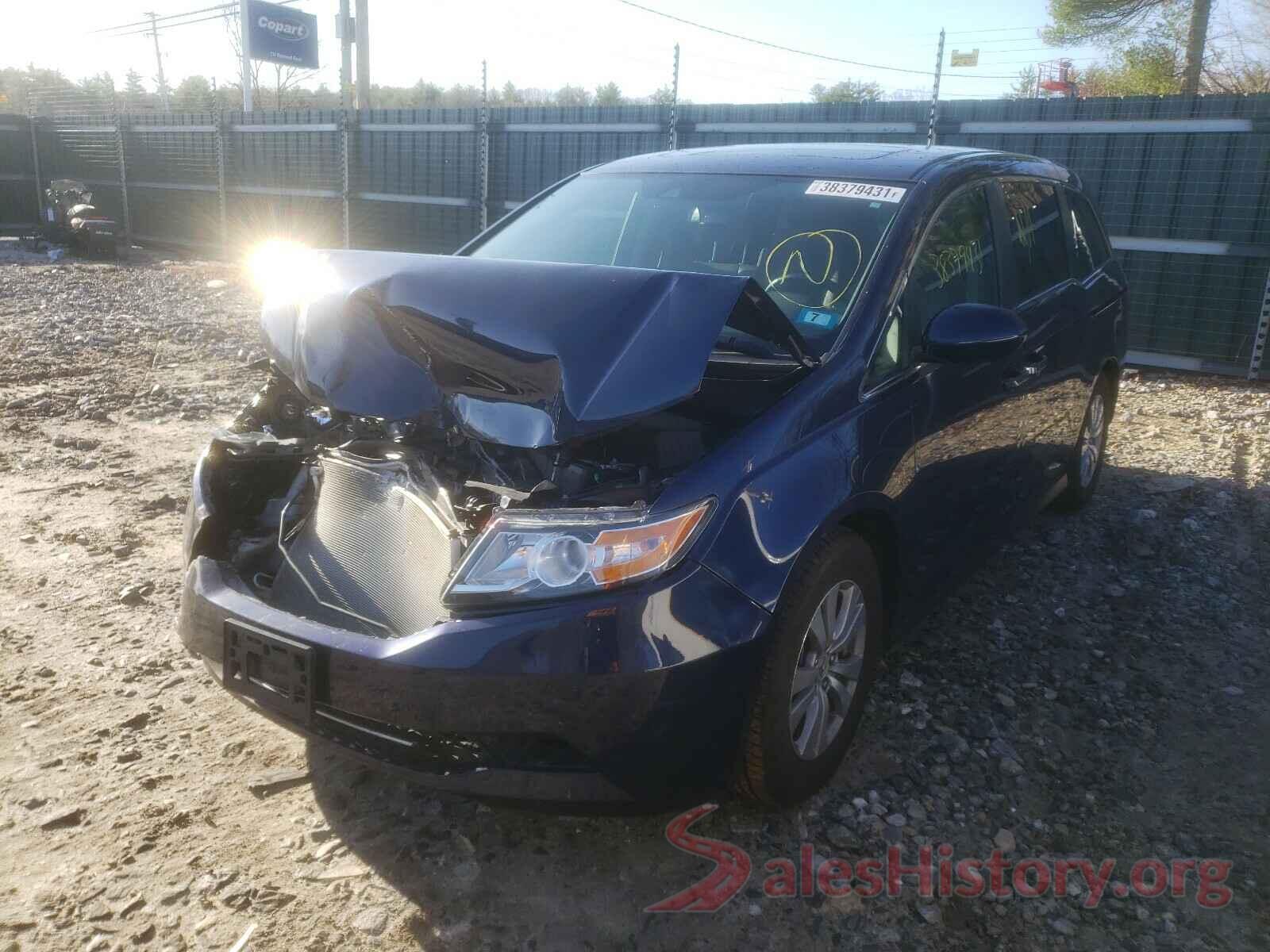 5FNRL5H62HB014130 2017 HONDA ODYSSEY