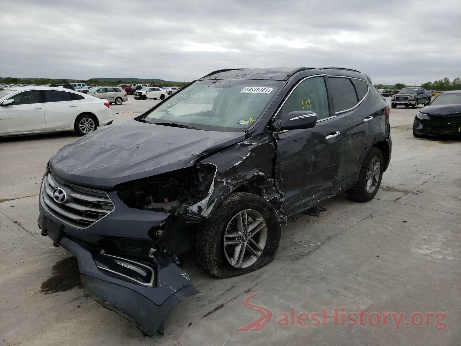 5XYZU3LB6JG530432 2018 HYUNDAI SANTA FE