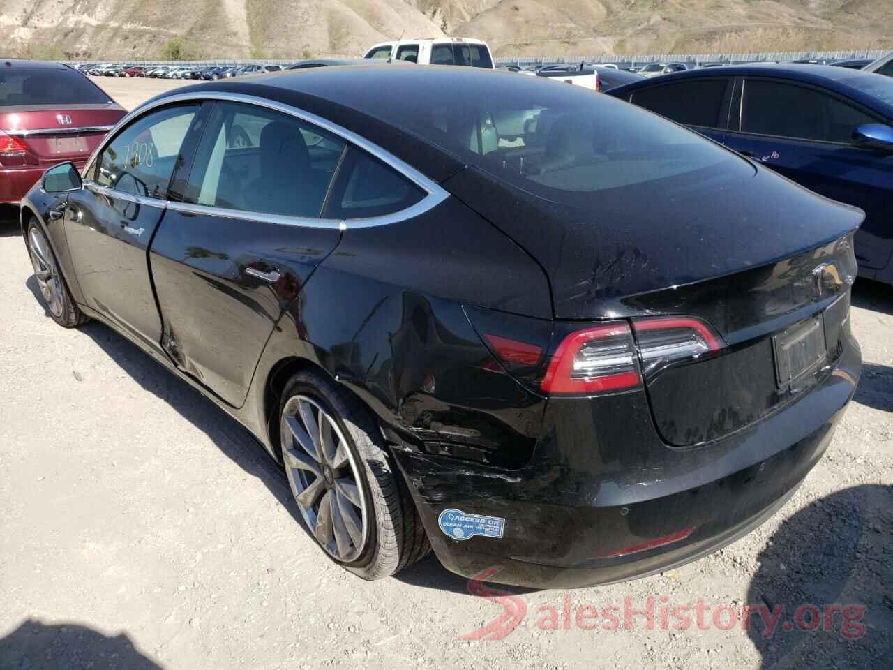 5YJ3E1EB6LF746599 2020 TESLA MODEL 3