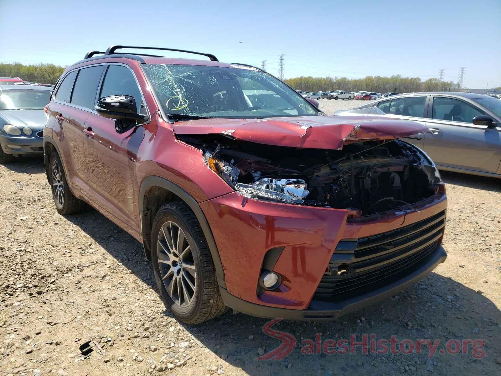 5TDJZRFH7HS446666 2017 TOYOTA HIGHLANDER