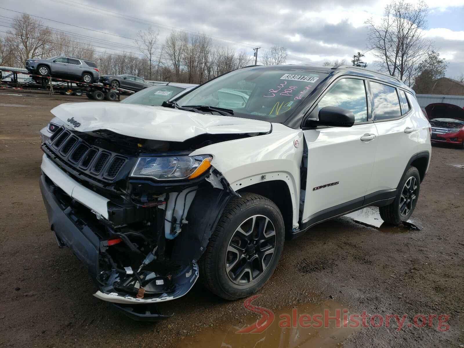 3C4NJDDB5LT166687 2020 JEEP COMPASS