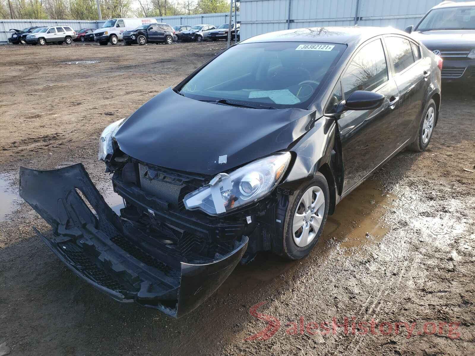 KNAFK4A66G5484555 2016 KIA FORTE