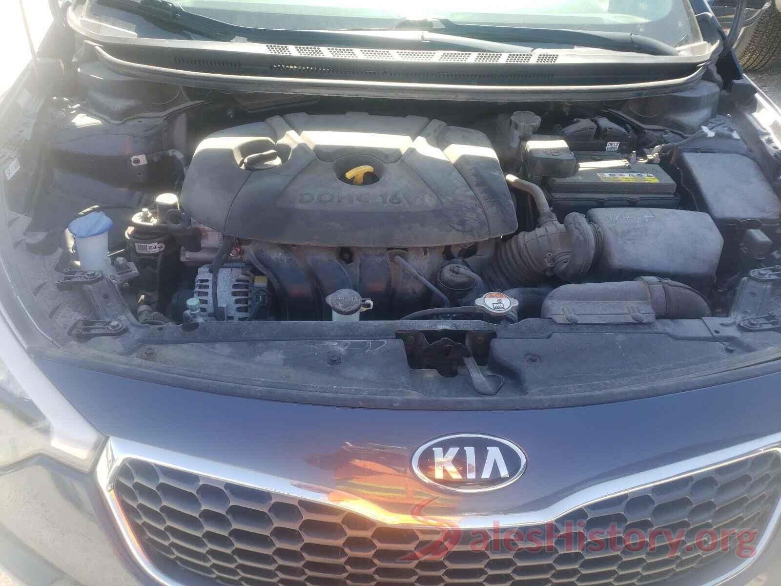 KNAFX4A63G5532739 2016 KIA FORTE