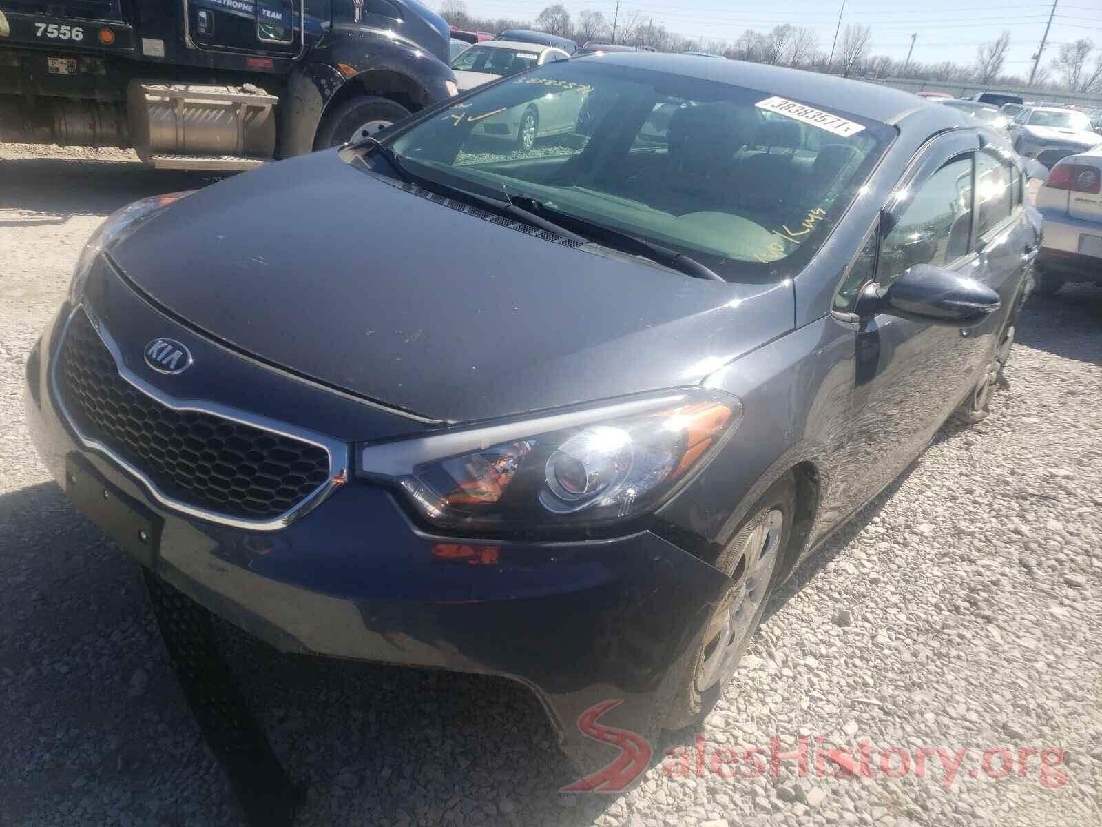 KNAFX4A63G5532739 2016 KIA FORTE