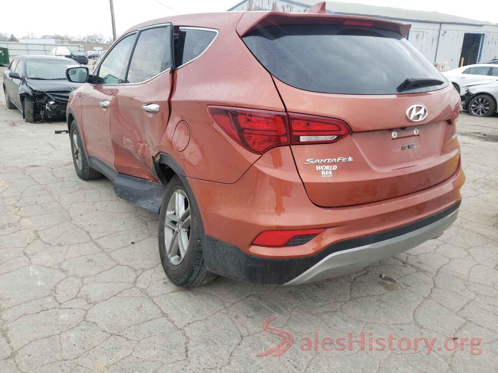 5XYZT3LB2HG486071 2017 HYUNDAI SANTA FE