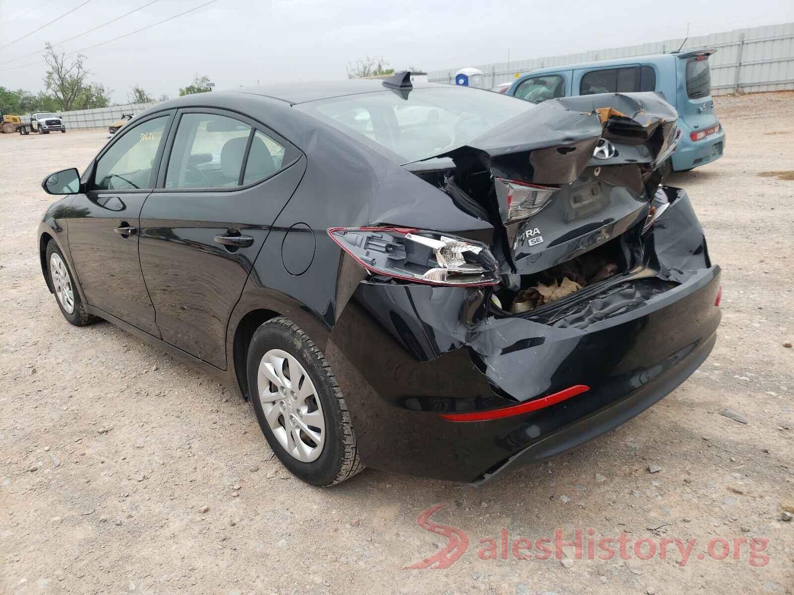 5NPD74LF2HH163591 2017 HYUNDAI ELANTRA