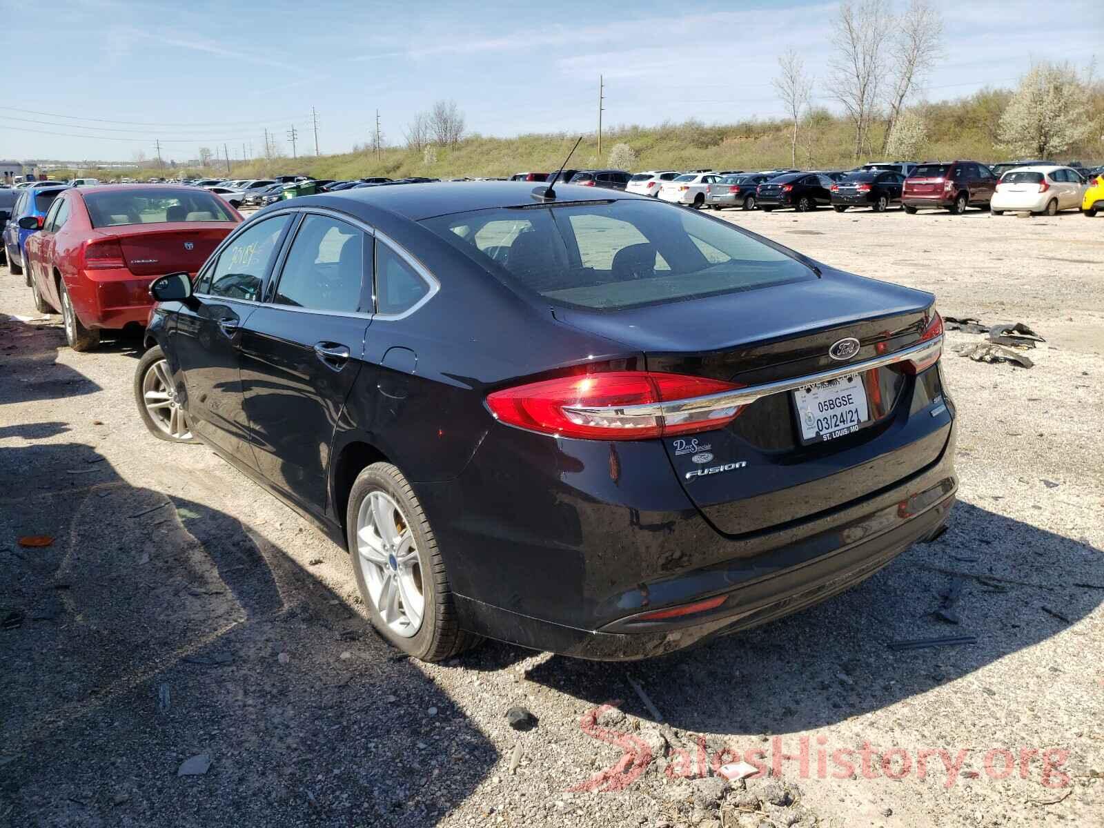 3FA6P0HDXJR144689 2018 FORD FUSION