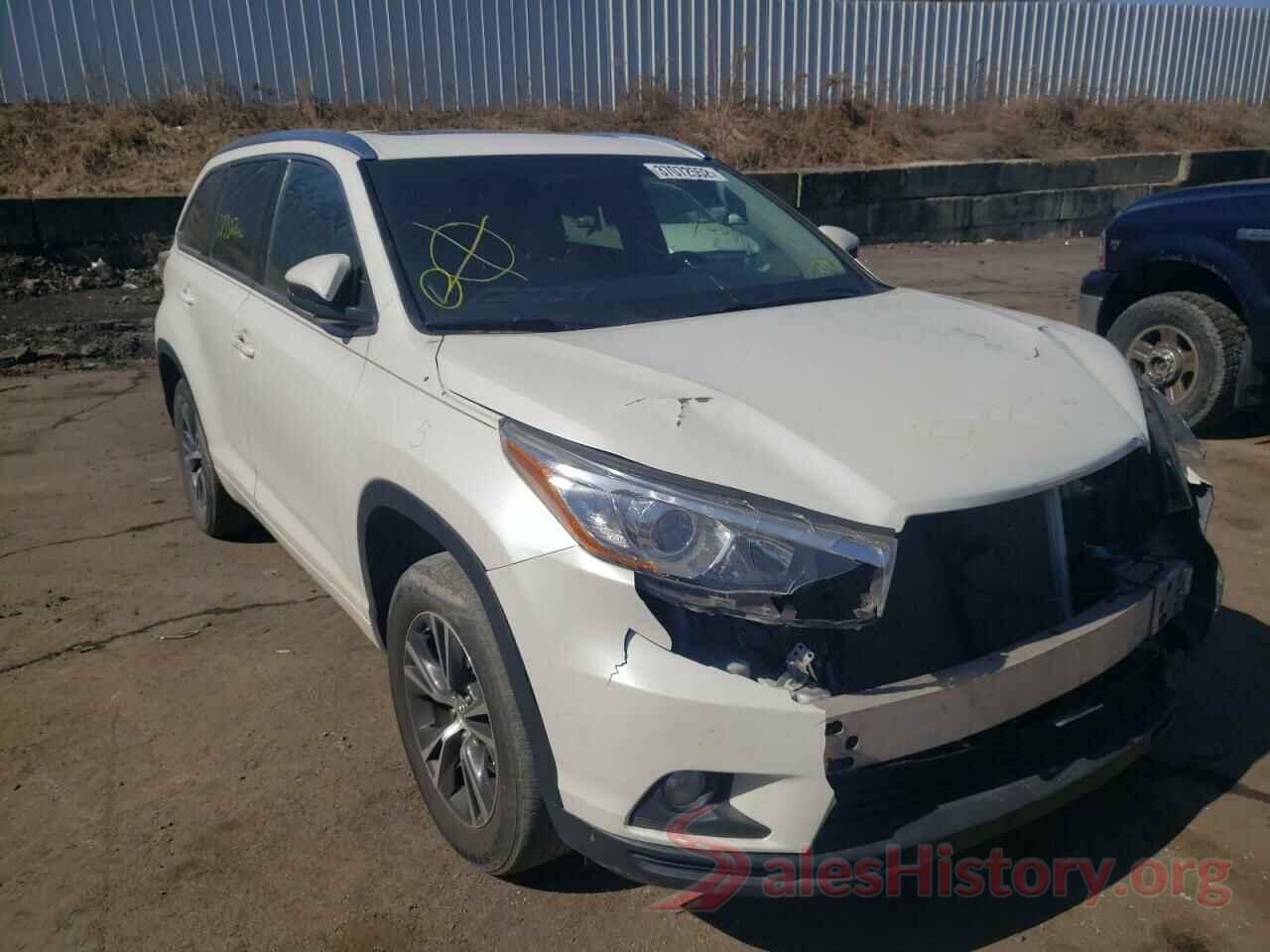 5TDKKRFHXGS132999 2016 TOYOTA HIGHLANDER