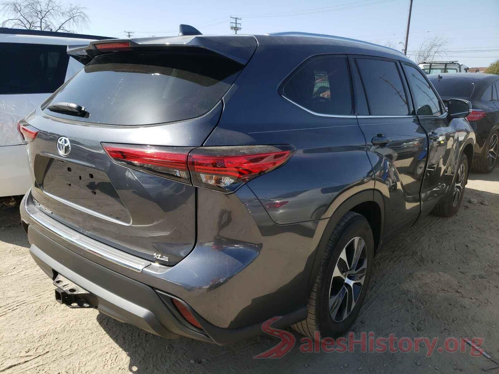 5TDHZRAH7LS018689 2020 TOYOTA HIGHLANDER