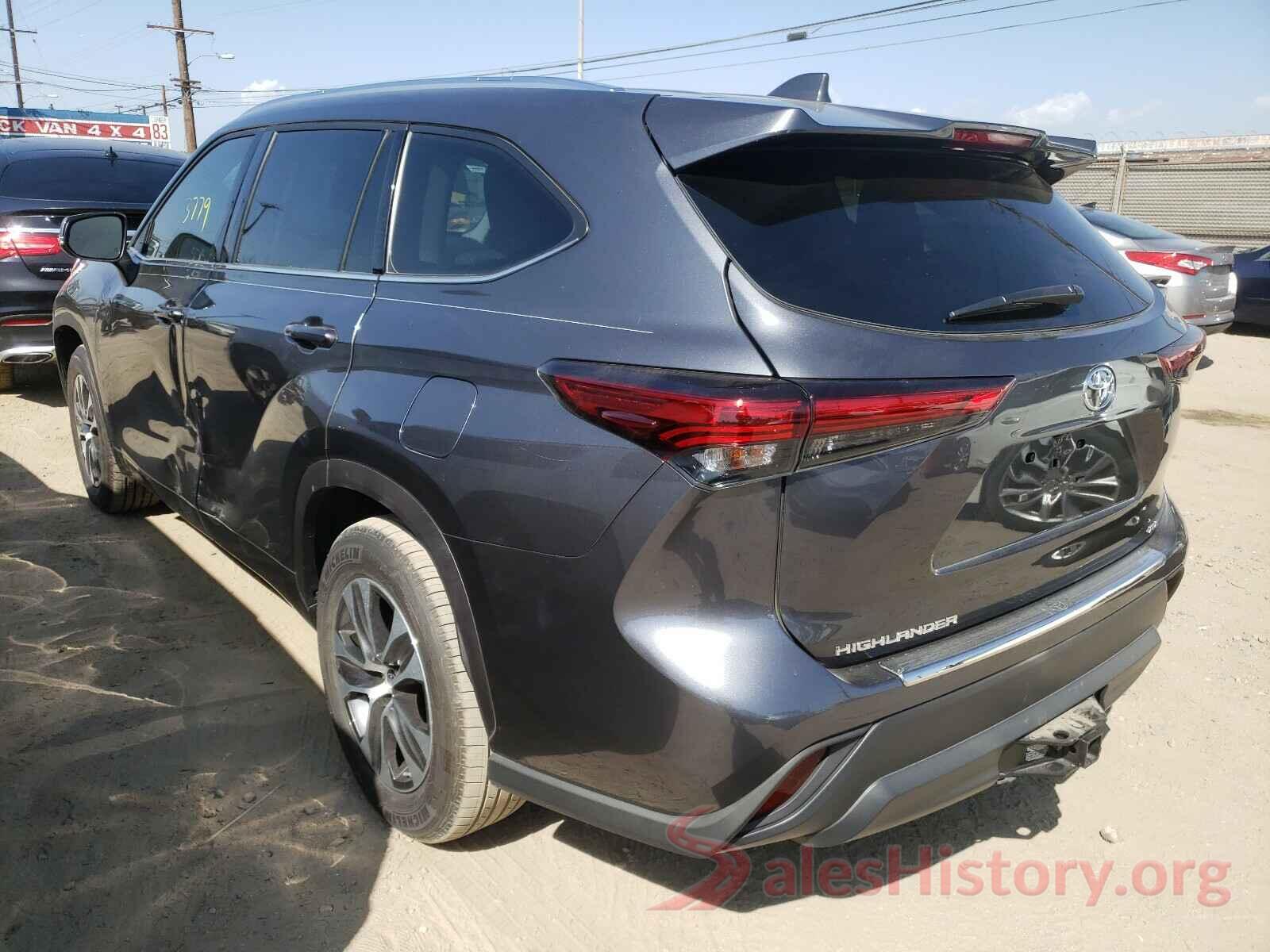 5TDHZRAH7LS018689 2020 TOYOTA HIGHLANDER