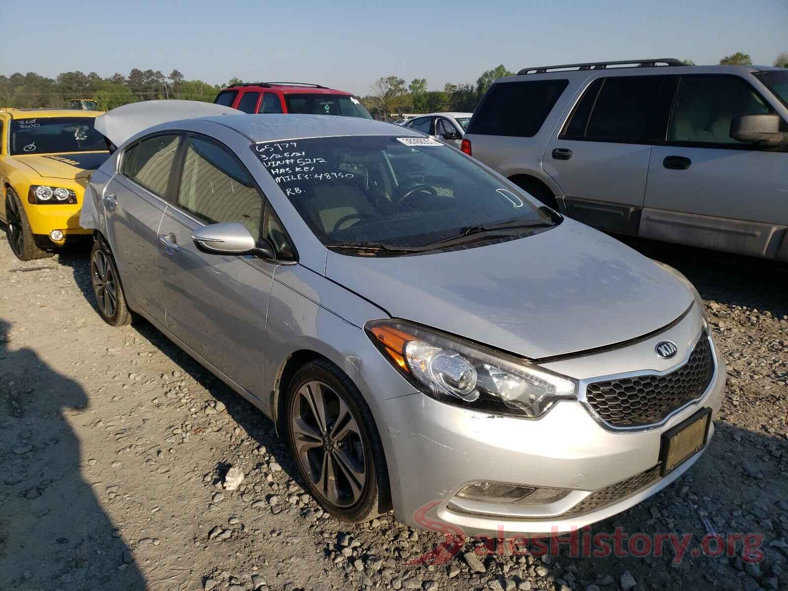 KNAFX4A84G5545212 2016 KIA FORTE