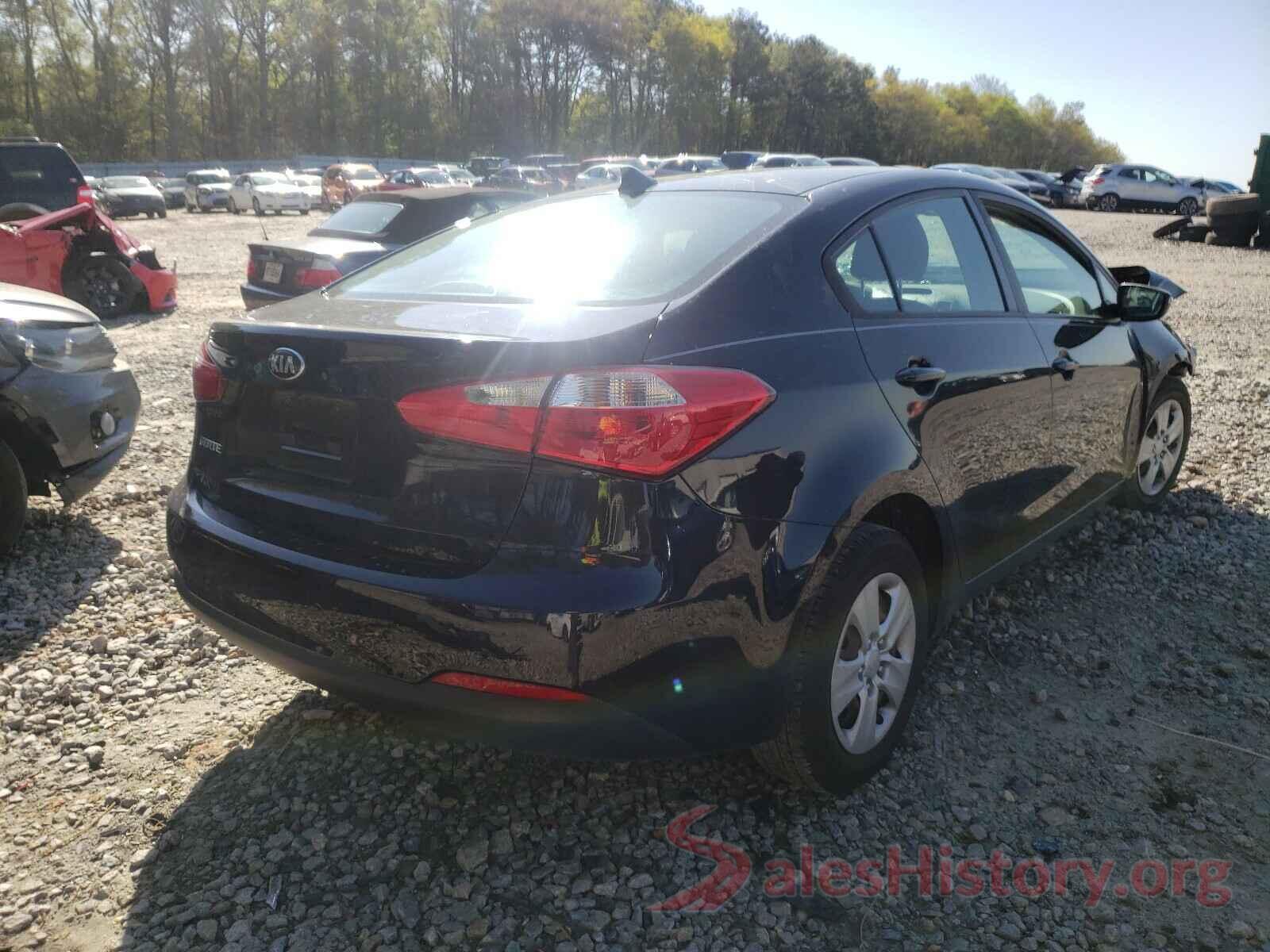 KNAFX4A60G5526557 2016 KIA FORTE