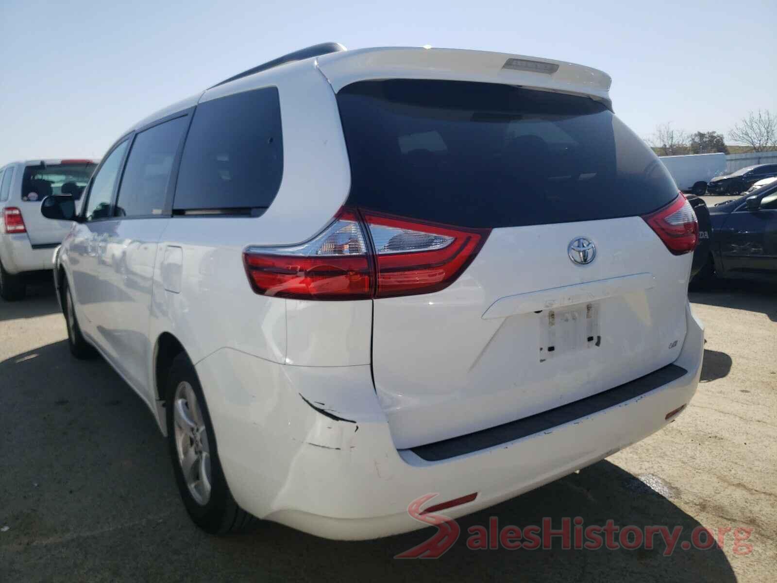 5TDKZ3DC8HS868373 2017 TOYOTA SIENNA