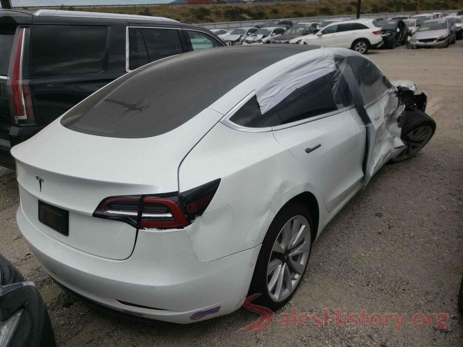 5YJ3E1EA0KF428256 2019 TESLA MODEL 3