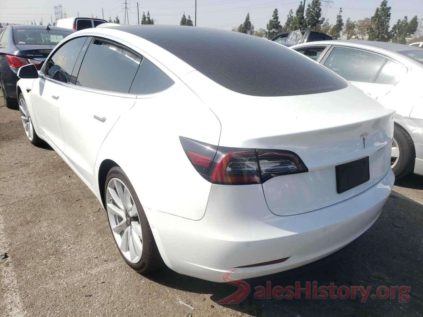 5YJ3E1EA0KF428256 2019 TESLA MODEL 3