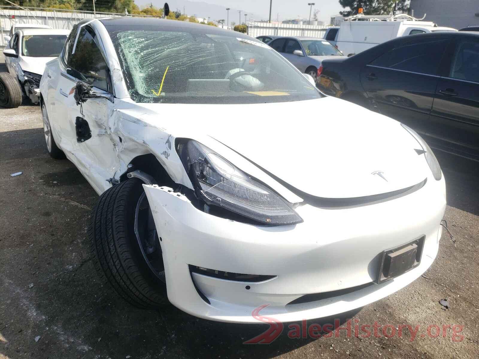 5YJ3E1EA0KF428256 2019 TESLA MODEL 3