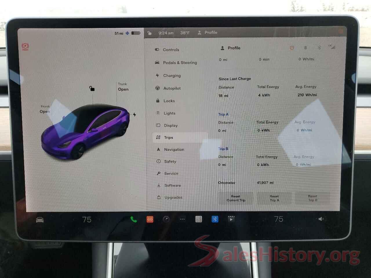 5YJ3E1EA0LF613344 2020 TESLA MODEL 3