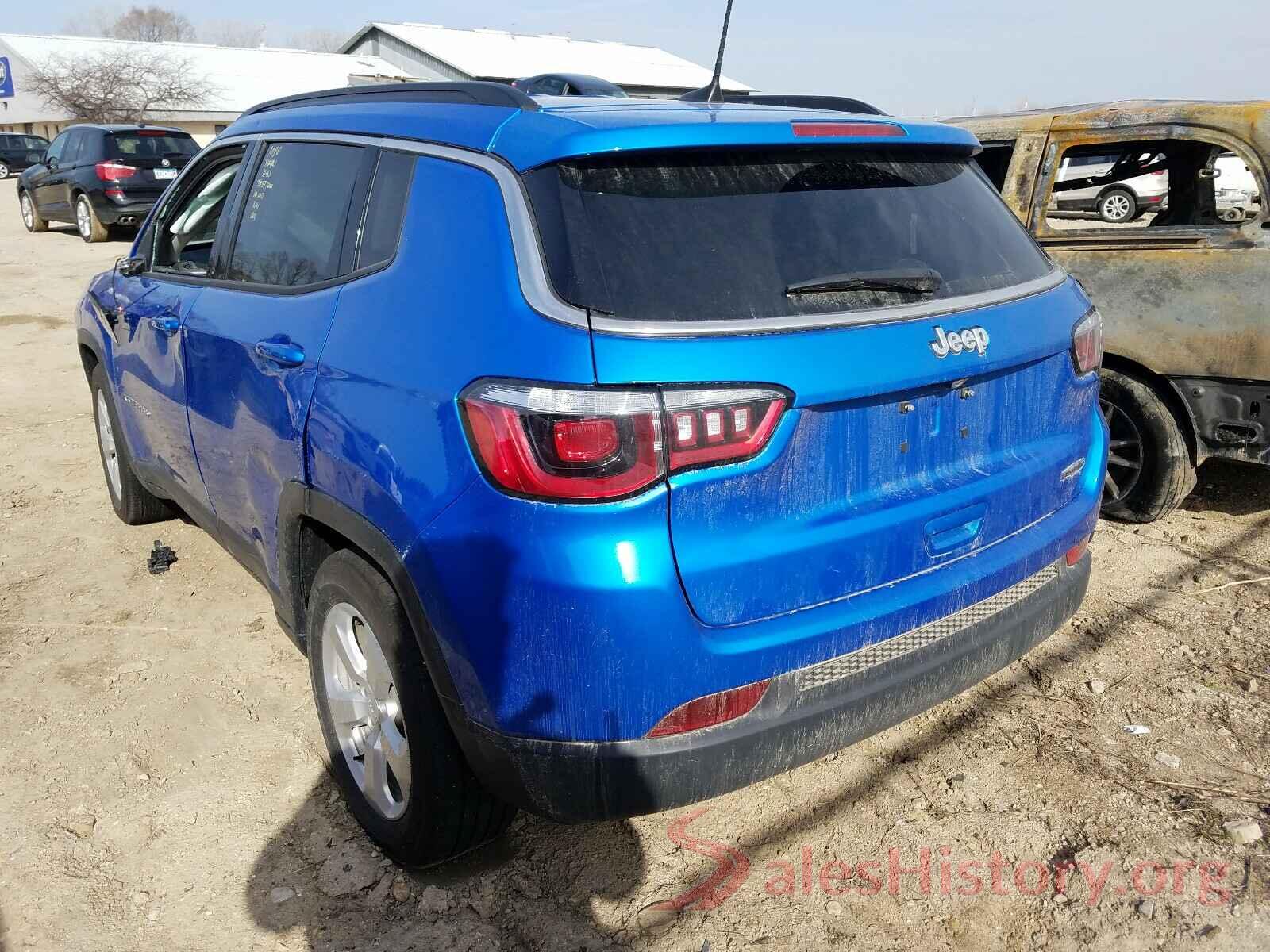 3C4NJCBB8KT700017 2019 JEEP COMPASS