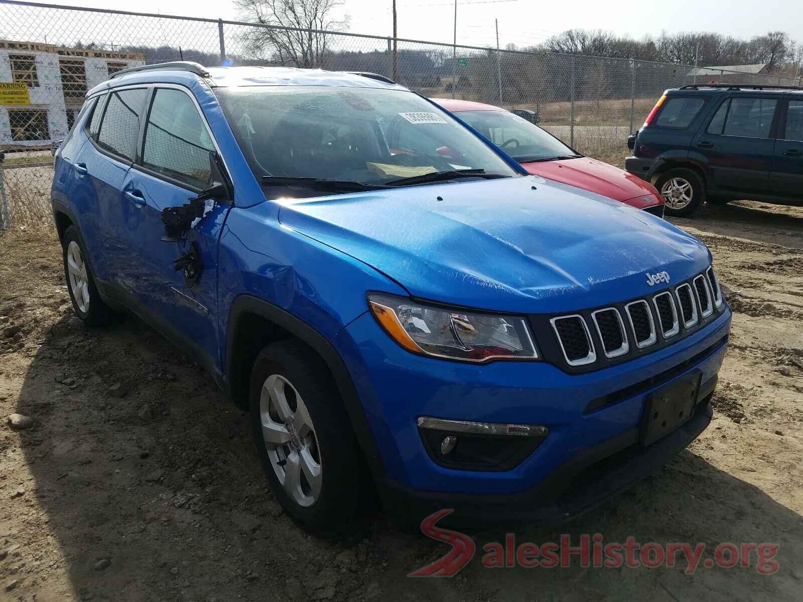 3C4NJCBB8KT700017 2019 JEEP COMPASS