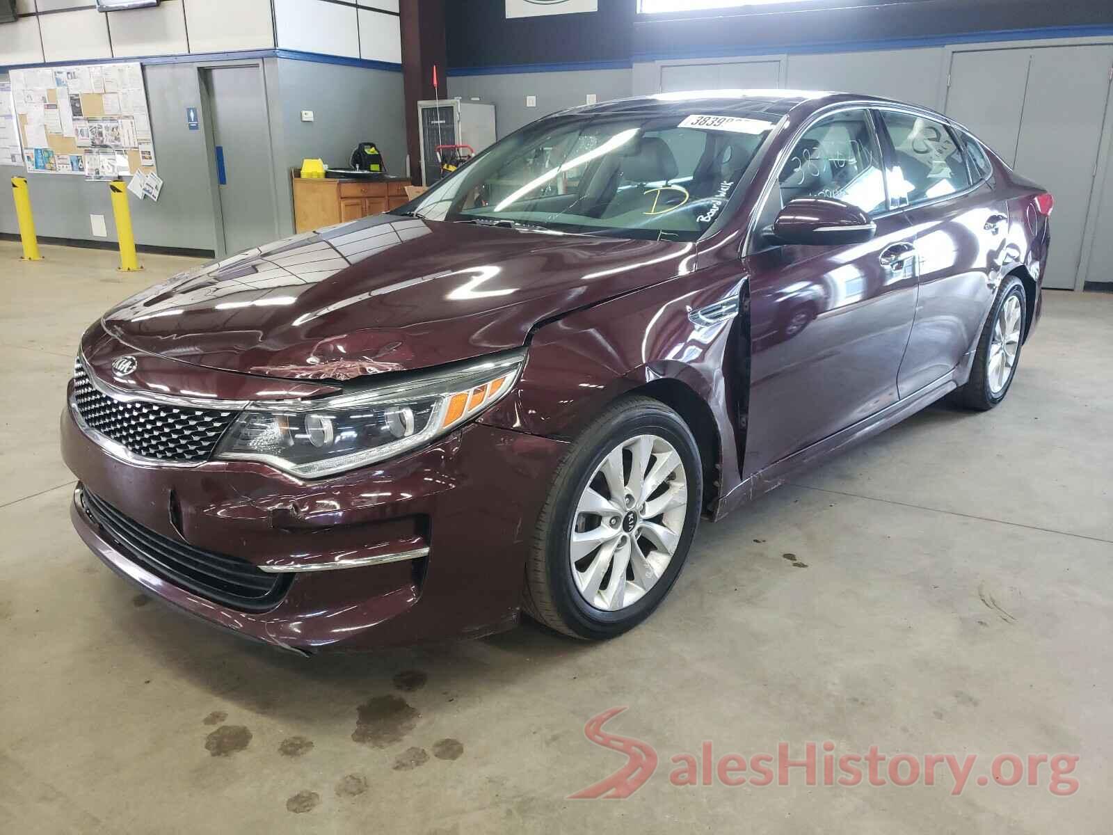 5XXGU4L39GG007375 2016 KIA OPTIMA