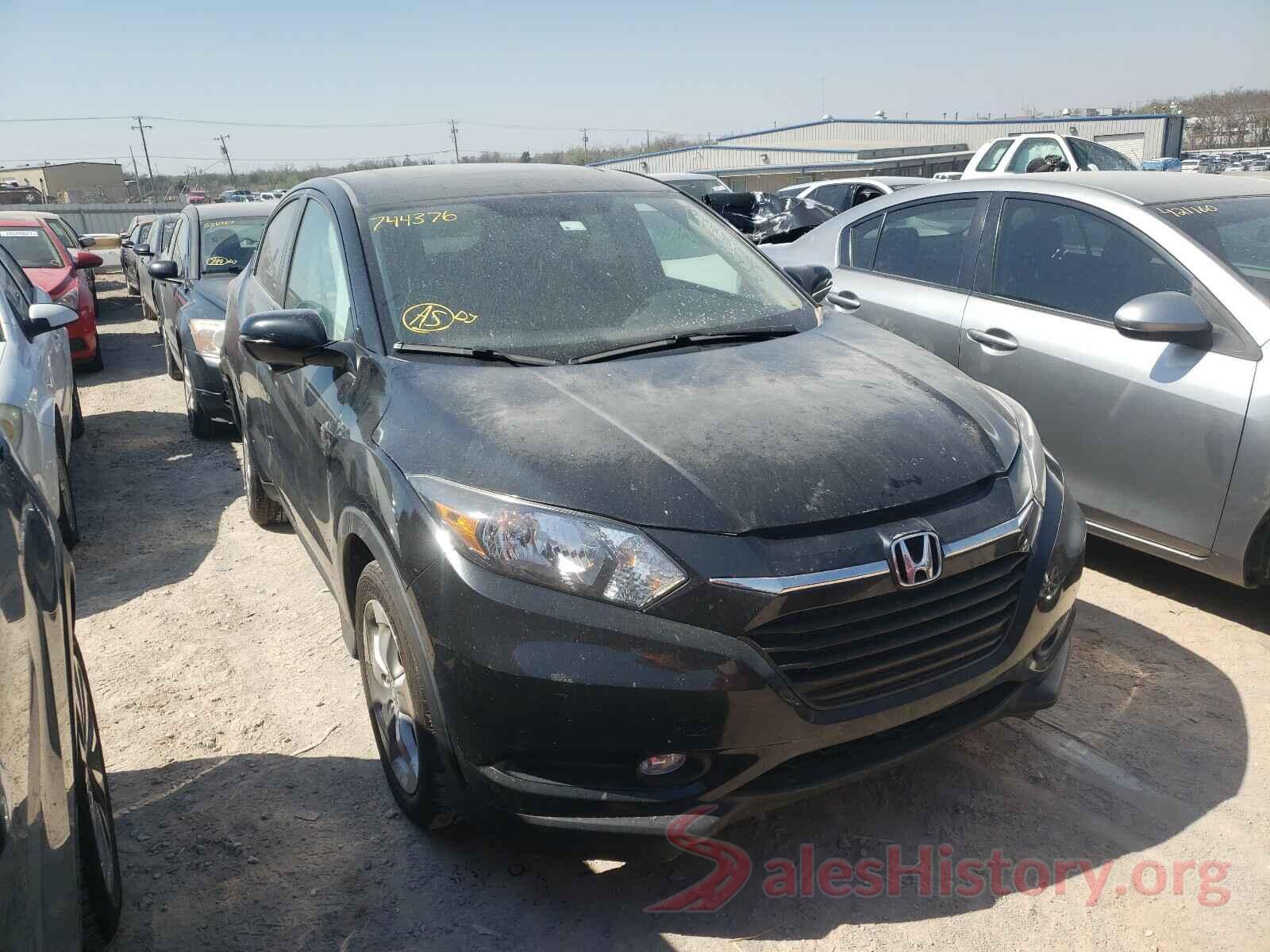 3CZRU5H51GM744376 2016 HONDA HR-V