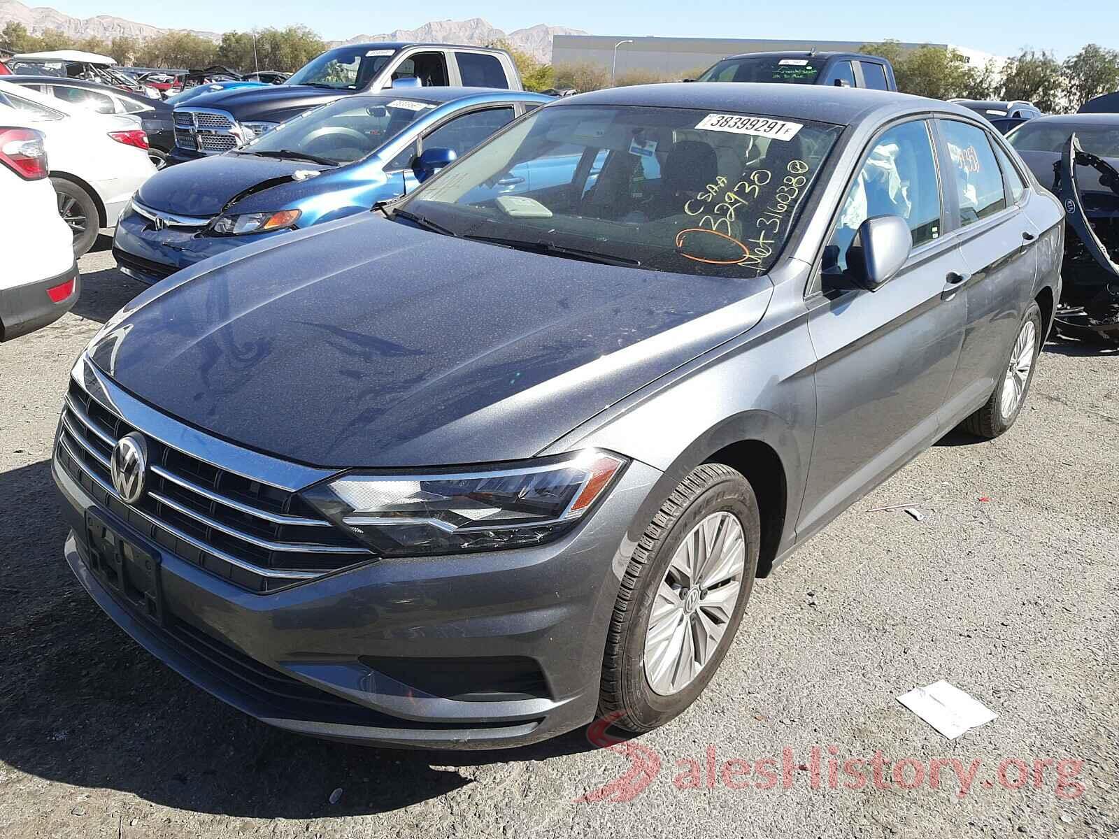 3VWC57BUXKM045614 2019 VOLKSWAGEN JETTA