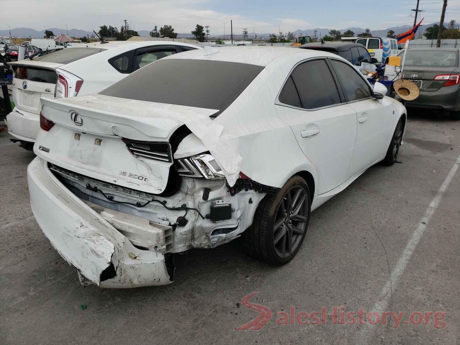 JTHBA1D2XG5032358 2016 LEXUS IS