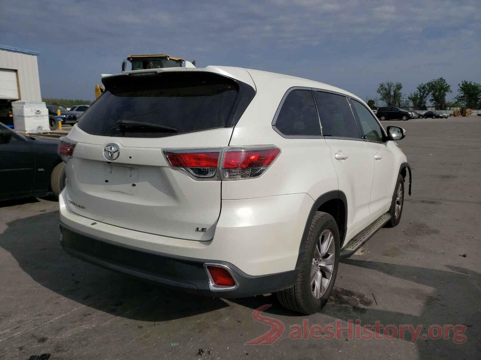 5TDZKRFH6GS130682 2016 TOYOTA HIGHLANDER