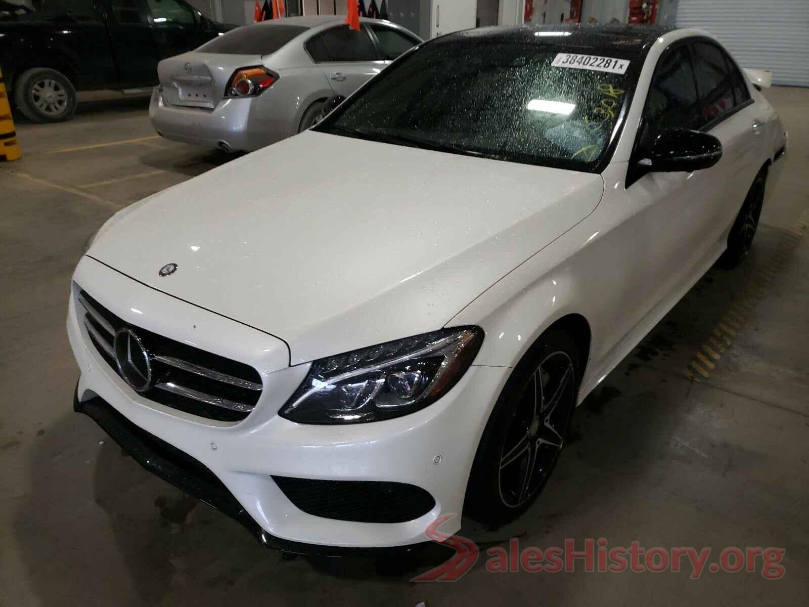 55SWF4JBXGU167721 2016 MERCEDES-BENZ C CLASS