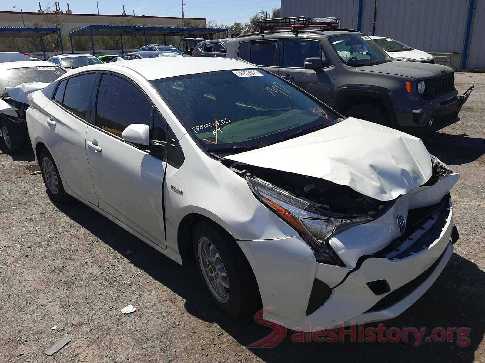 JTDKBRFU1G3012894 2016 TOYOTA PRIUS