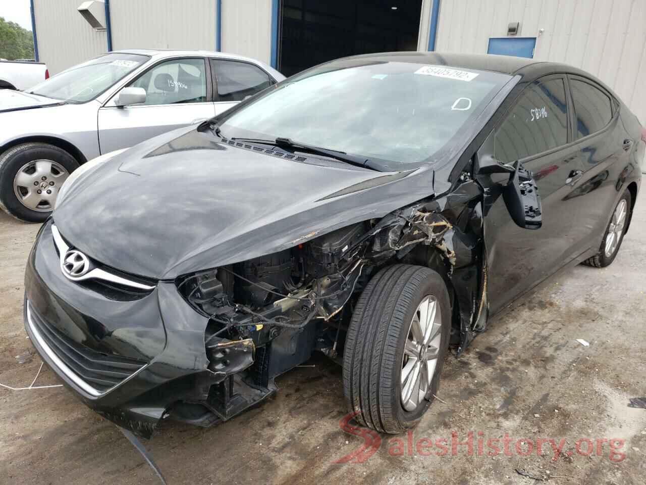 5NPDH4AE7GH763822 2016 HYUNDAI ELANTRA