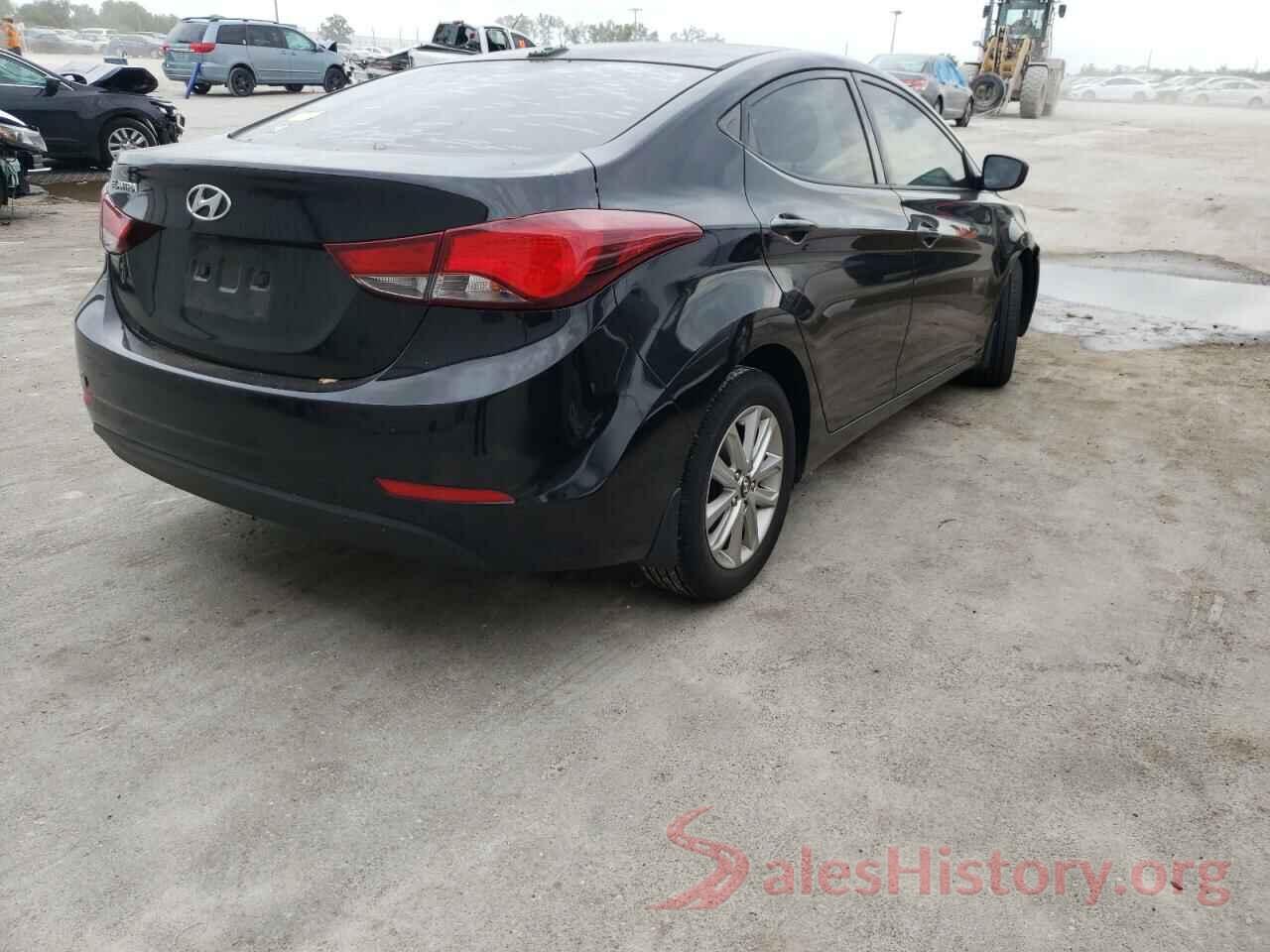 5NPDH4AE7GH763822 2016 HYUNDAI ELANTRA