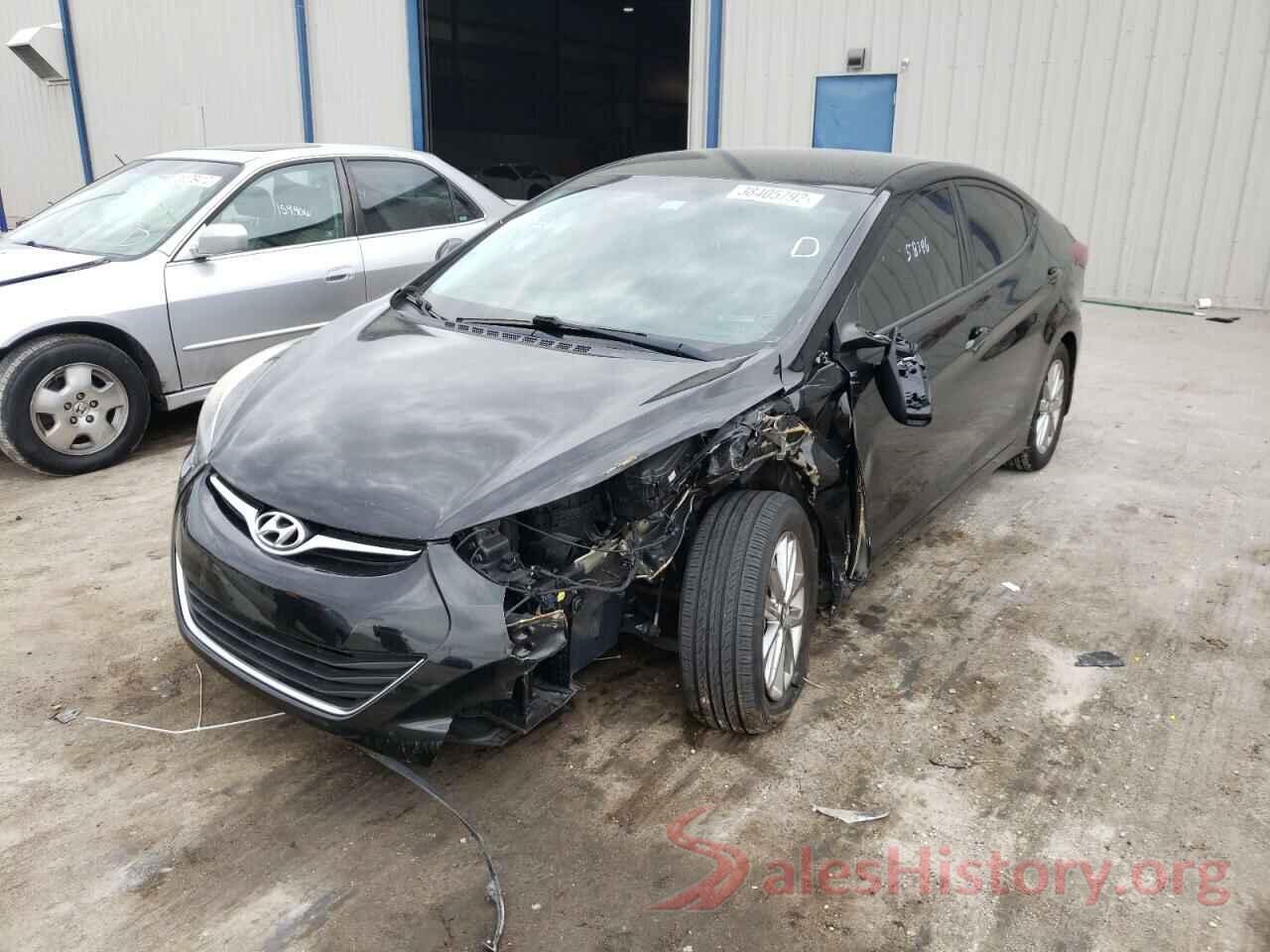 5NPDH4AE7GH763822 2016 HYUNDAI ELANTRA