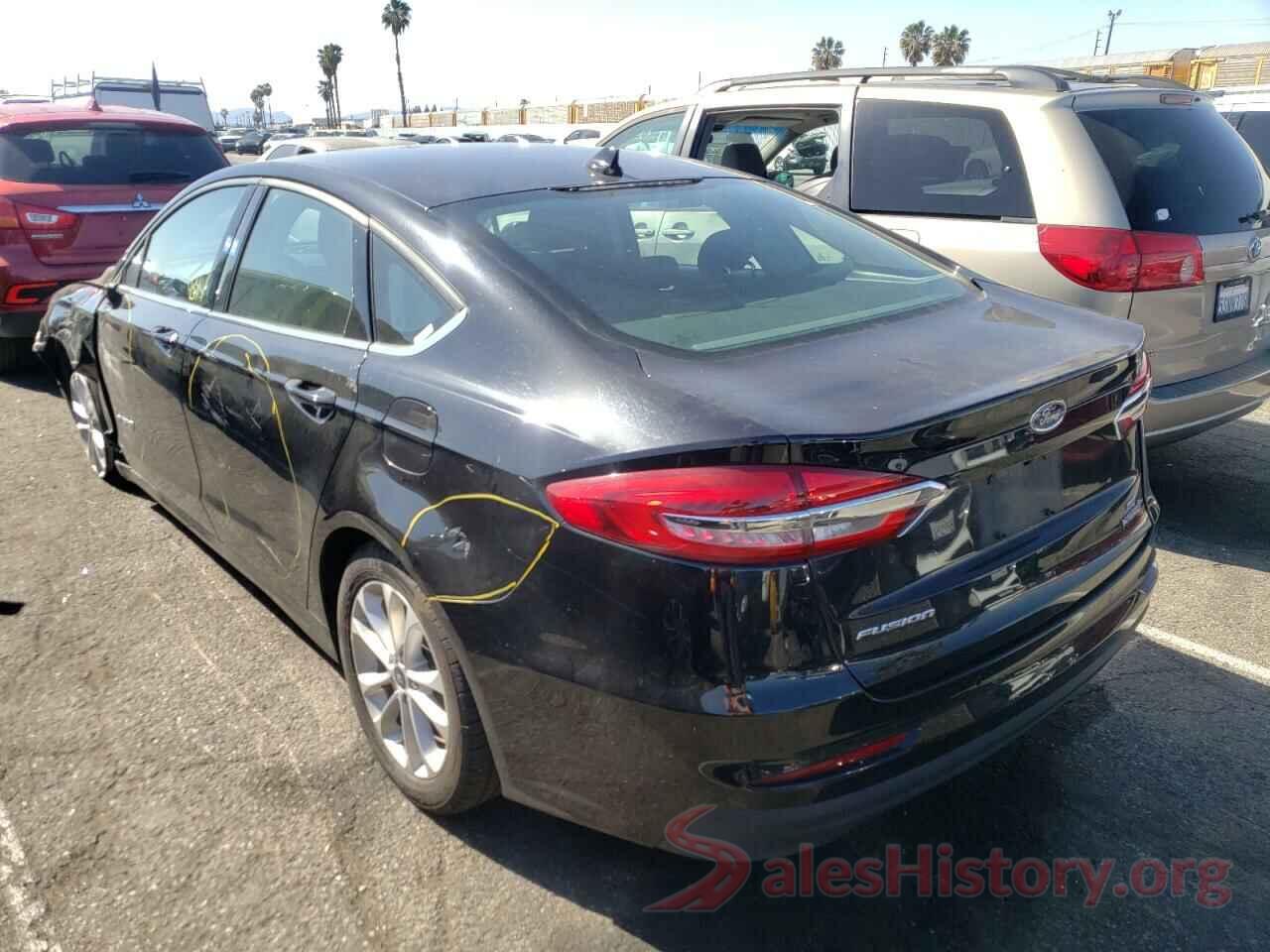 3FA6P0LUXKR261567 2019 FORD FUSION