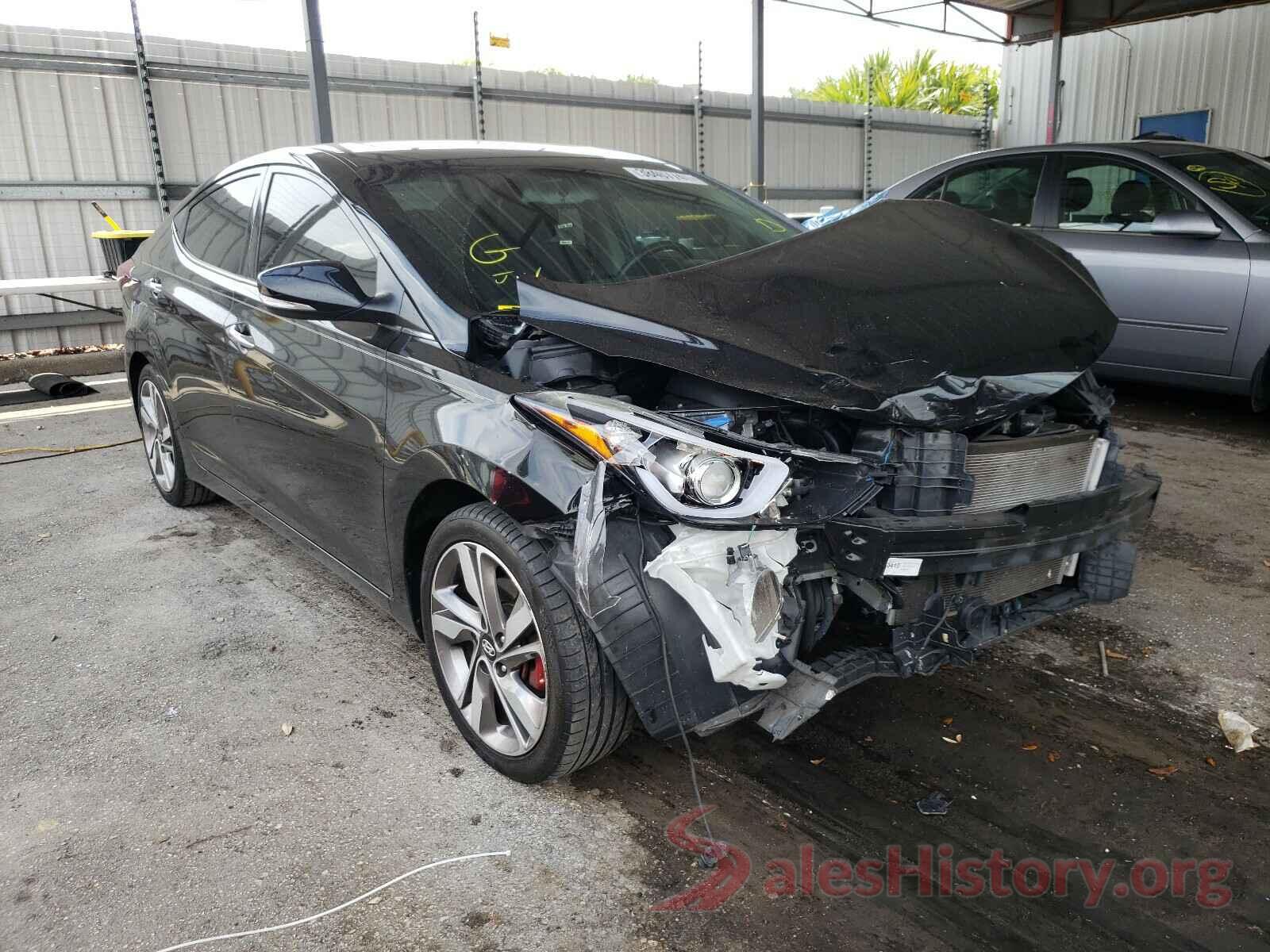 5NPDH4AE1GH780647 2016 HYUNDAI ELANTRA