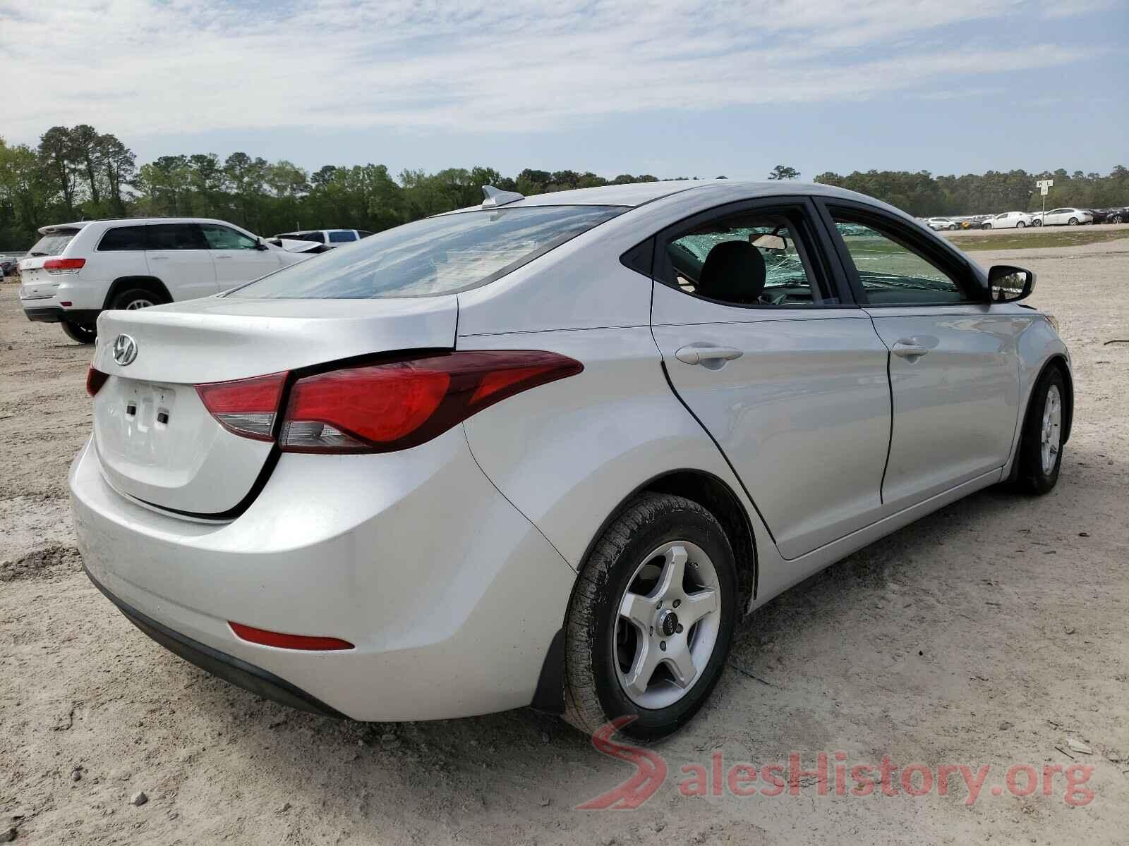 5NPDH4AE3GH664575 2016 HYUNDAI ELANTRA