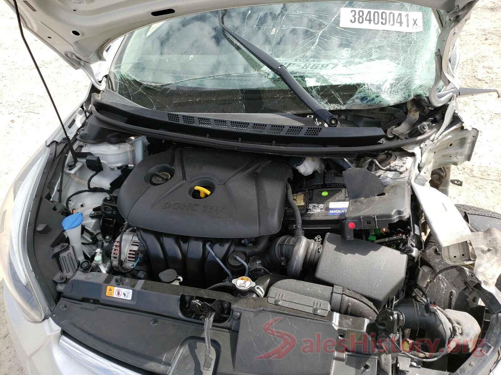 5NPDH4AE3GH664575 2016 HYUNDAI ELANTRA