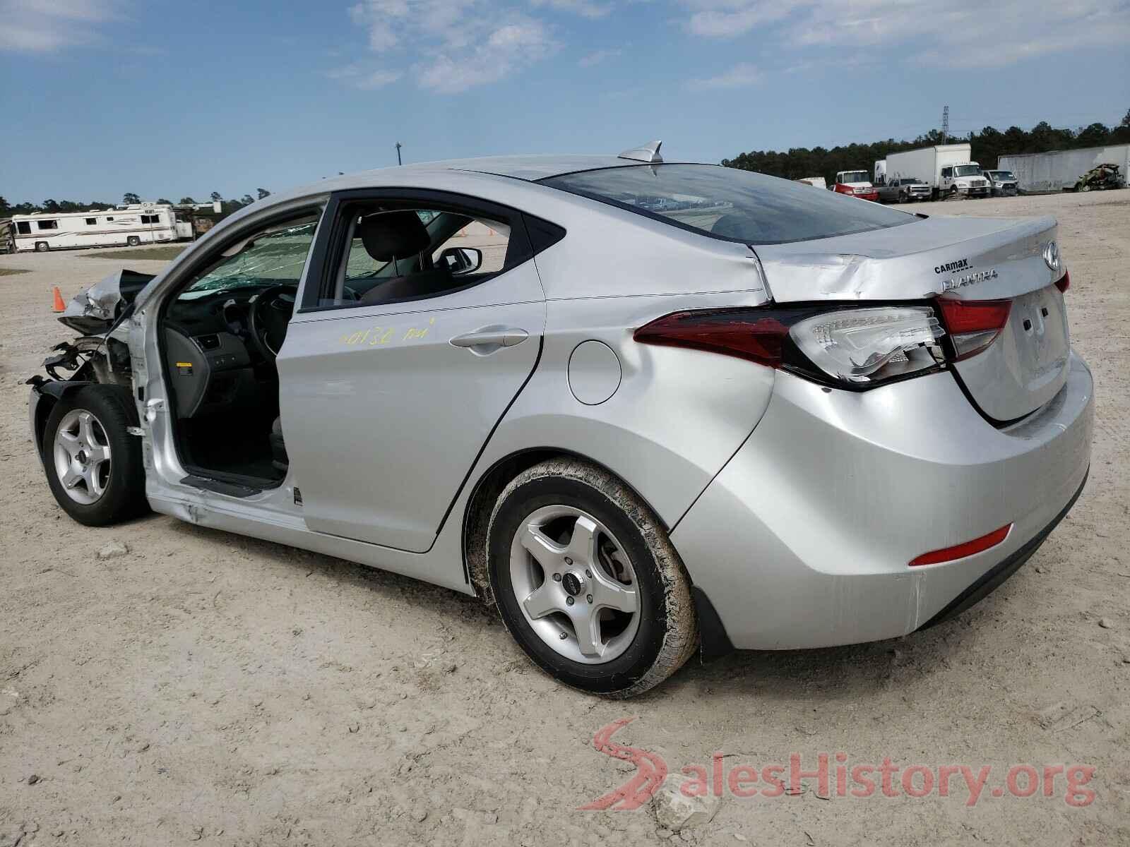 5NPDH4AE3GH664575 2016 HYUNDAI ELANTRA