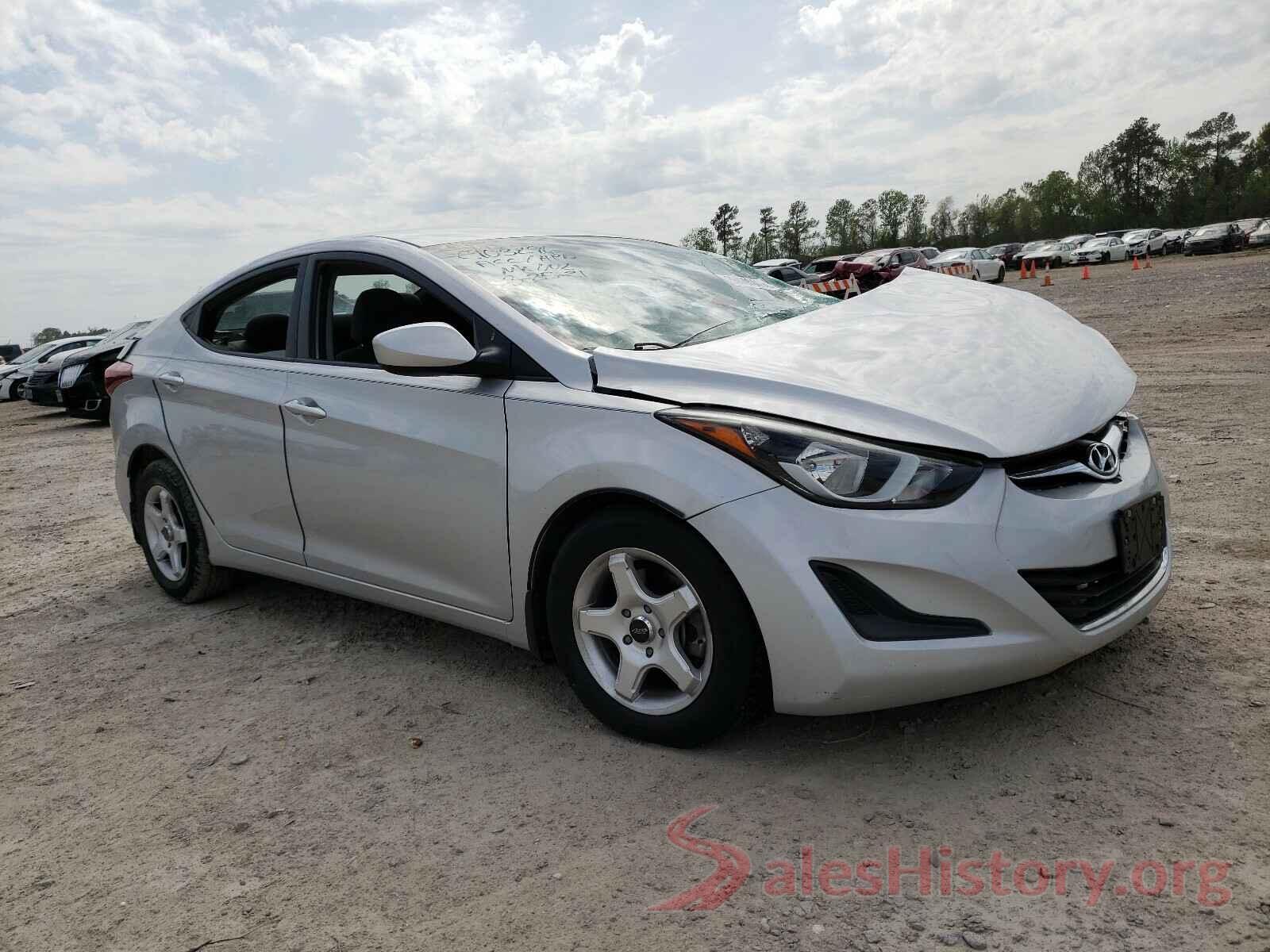 5NPDH4AE3GH664575 2016 HYUNDAI ELANTRA