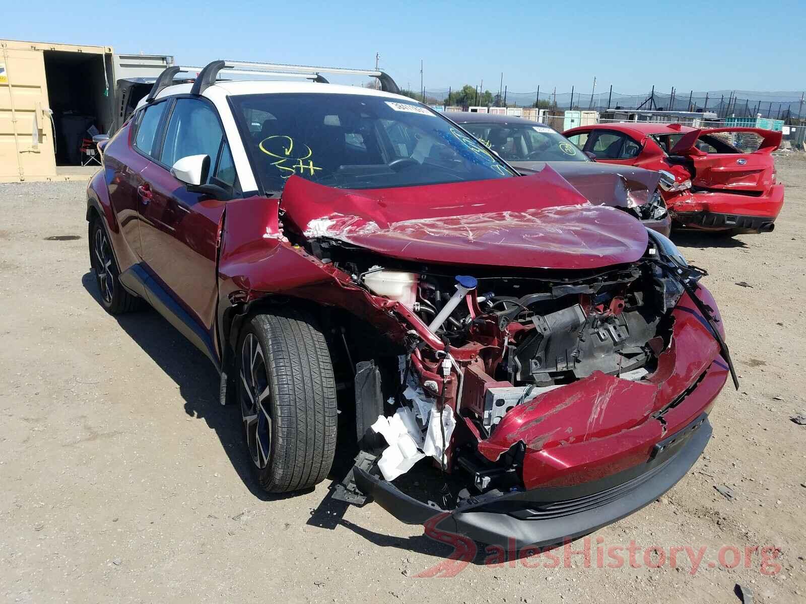 NMTKHMBX2JR025627 2018 TOYOTA C-HR