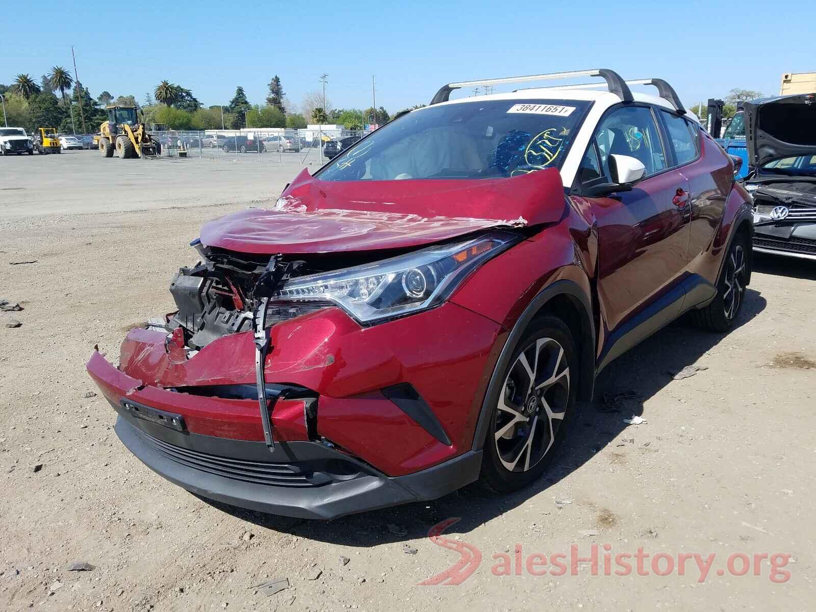 NMTKHMBX2JR025627 2018 TOYOTA C-HR