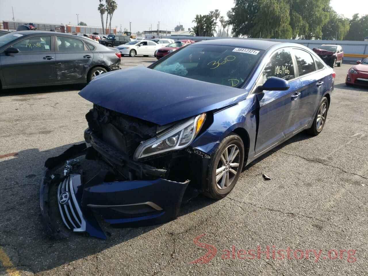 5NPE24AF9GH357166 2016 HYUNDAI SONATA