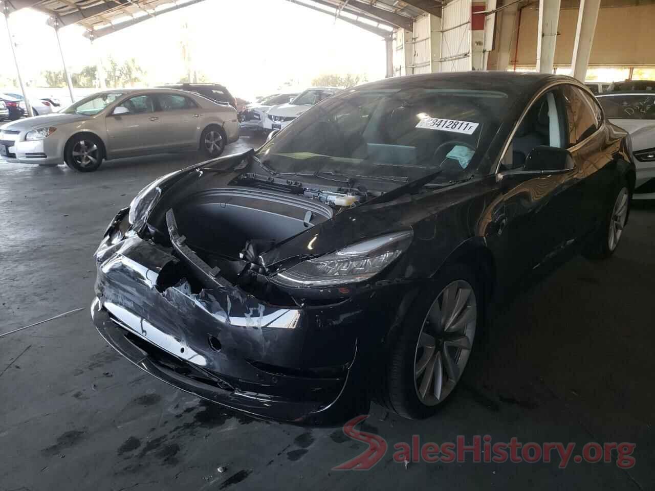 5YJ3E1EBXJF090422 2018 TESLA MODEL 3