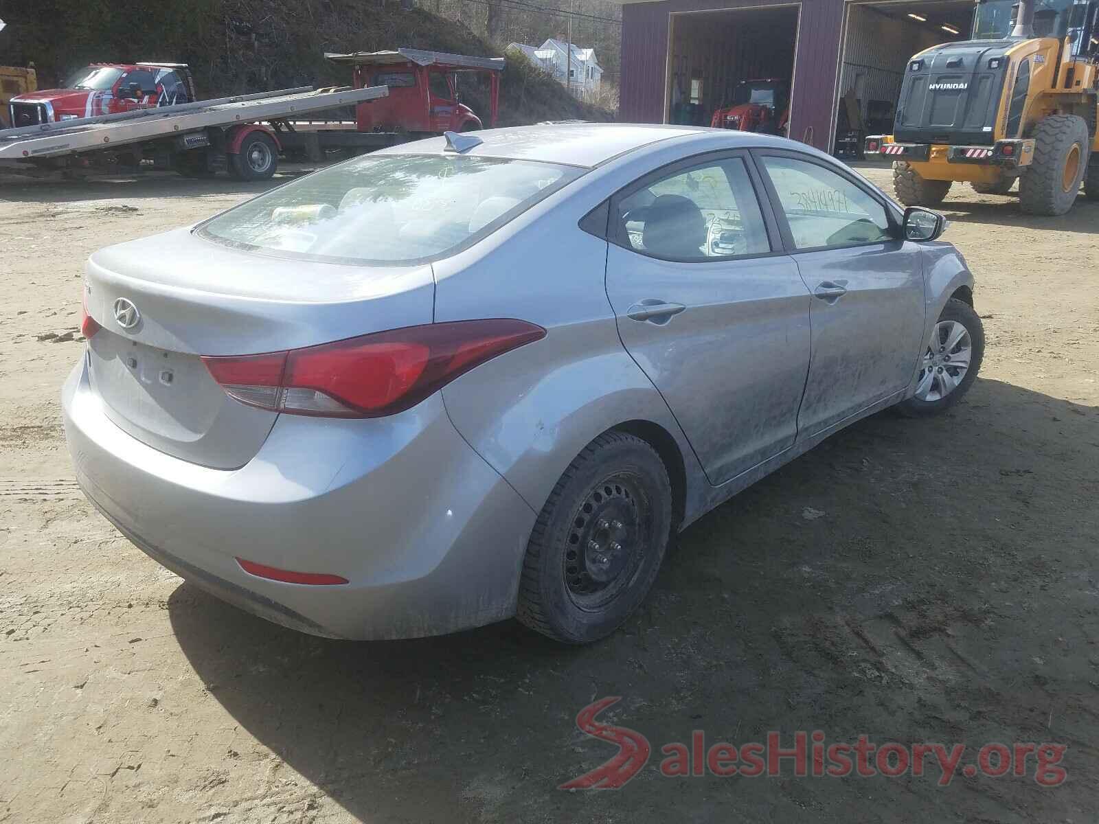 5NPDH4AE5GH793594 2016 HYUNDAI ELANTRA