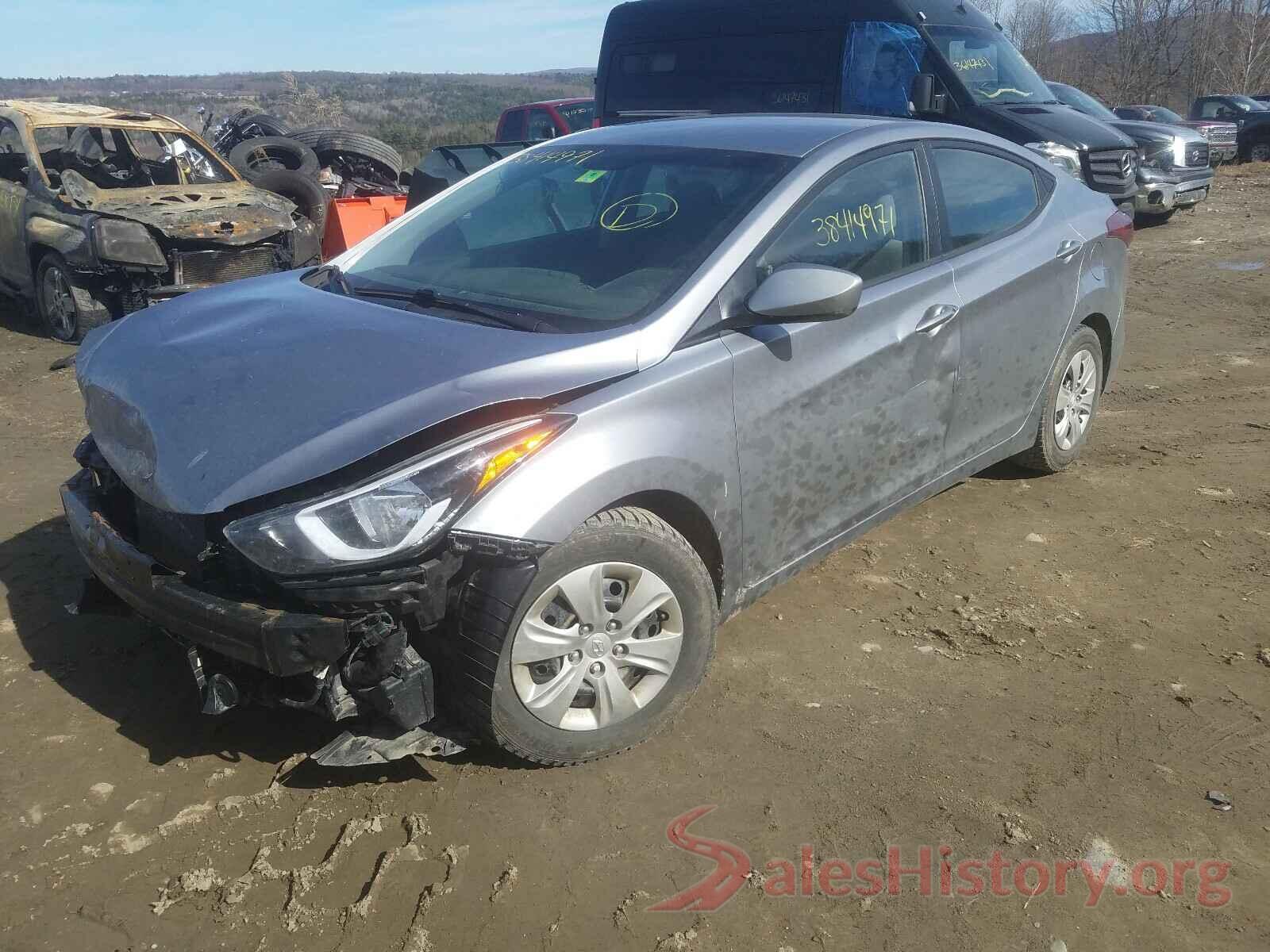 5NPDH4AE5GH793594 2016 HYUNDAI ELANTRA