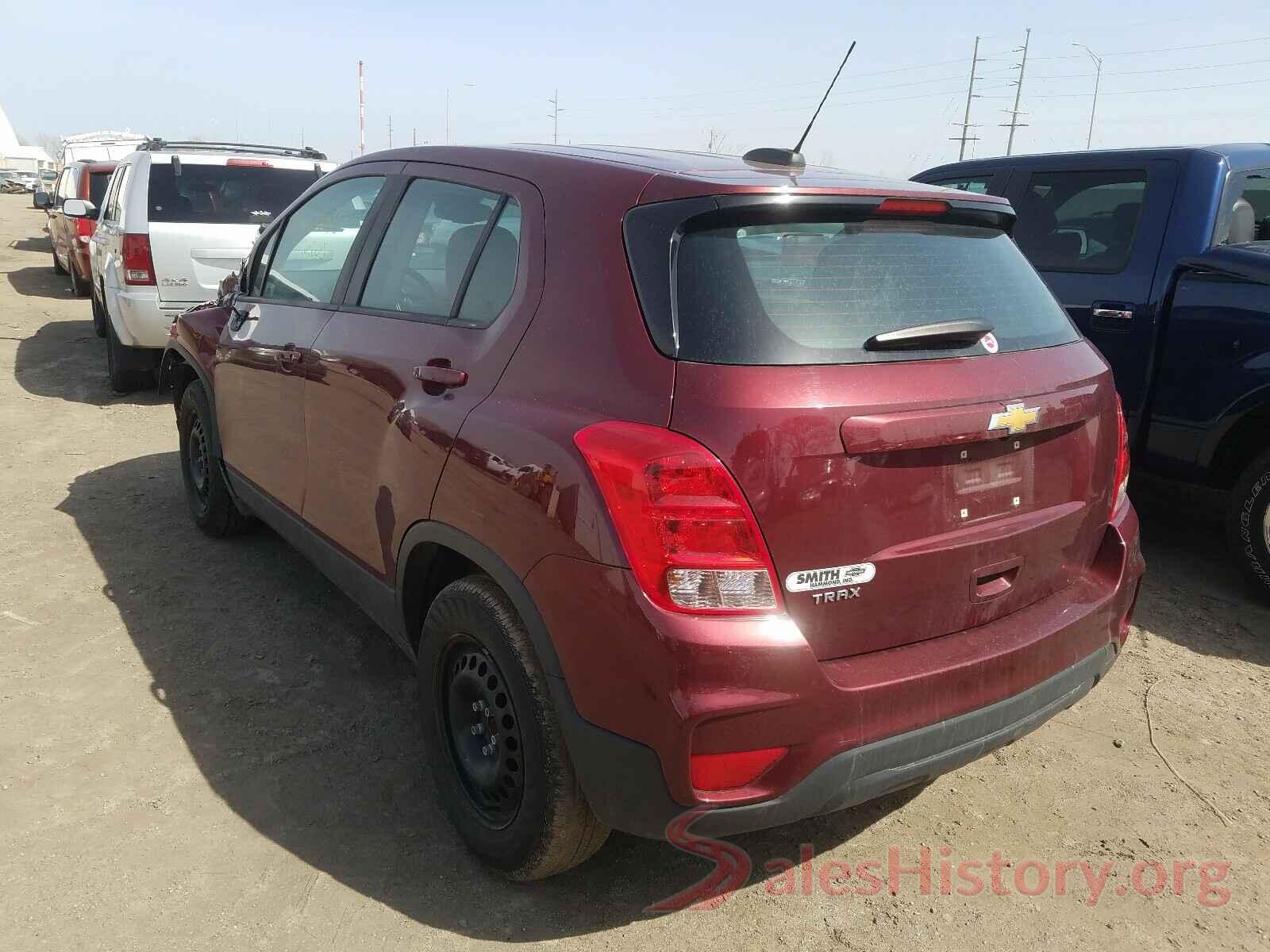 3GNCJKSB8HL170021 2017 CHEVROLET TRAX