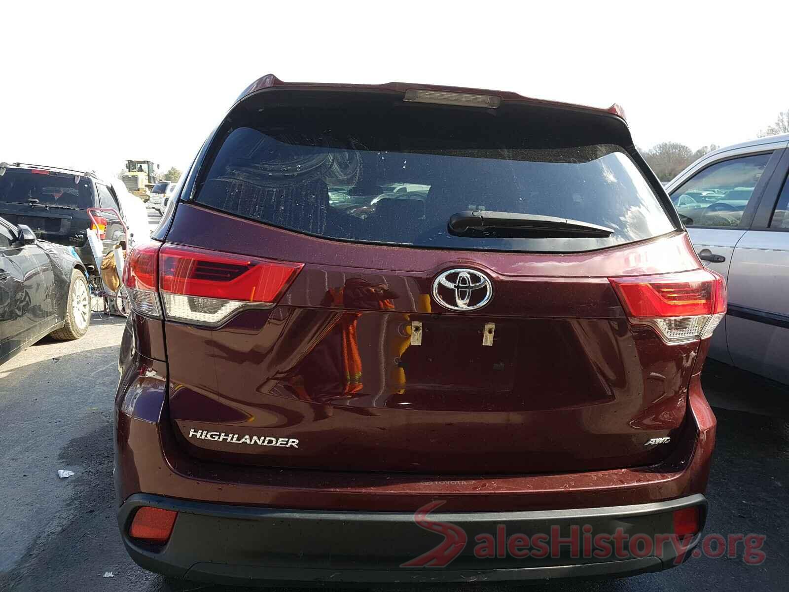 5TDBZRFH5JS823456 2018 TOYOTA HIGHLANDER