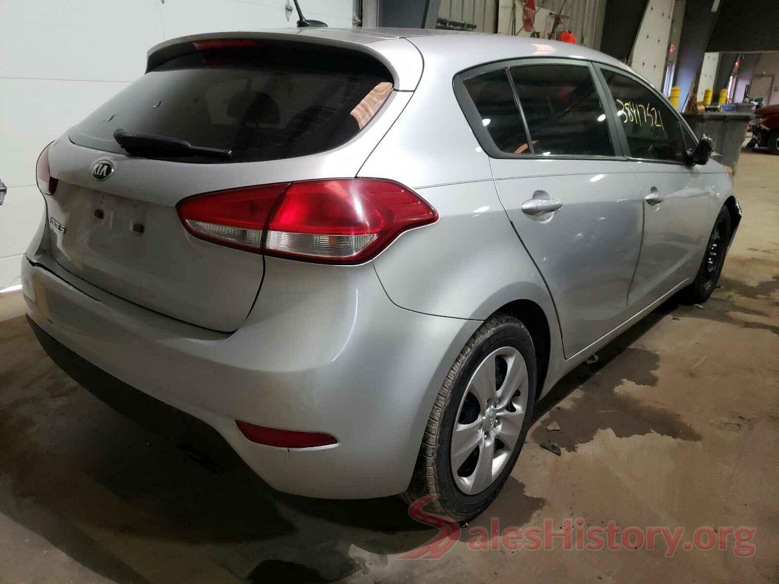 KNAFK5A84G5581745 2016 KIA FORTE