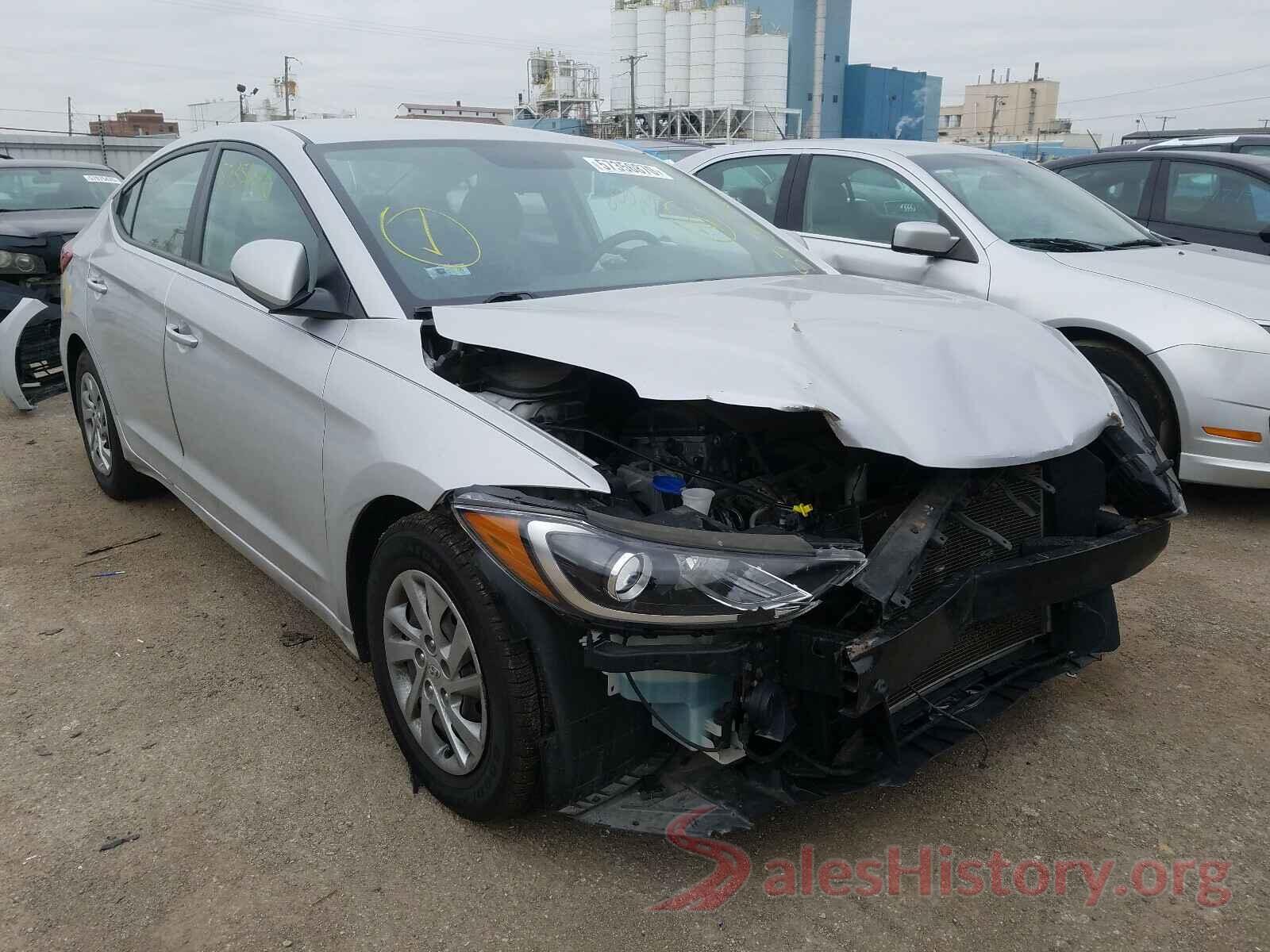 KMHD74LFXHU123289 2017 HYUNDAI ELANTRA