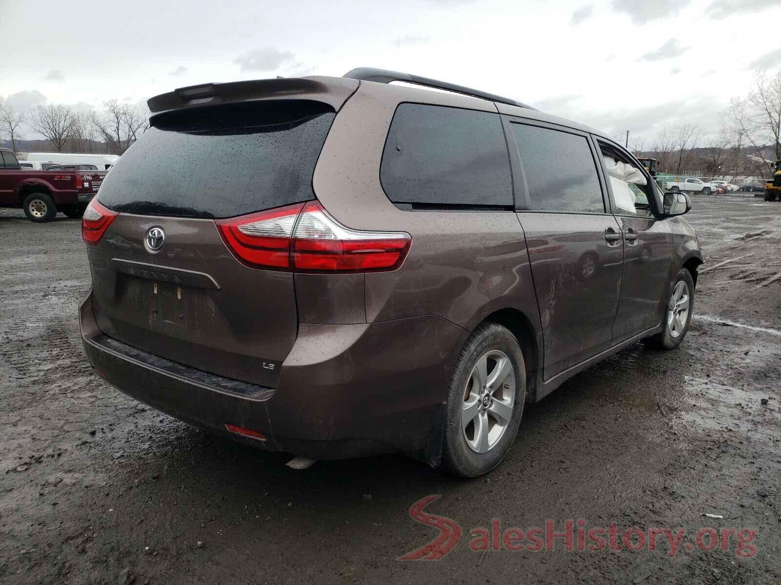 5TDKZ3DC3JS918313 2018 TOYOTA SIENNA